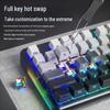 AULA L87 87-Key Tri-Mode Hot-Swappable RGB Mechanical Keyboard