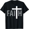 Funny Christian Christ Religious Women Men Faith Cross T-Shirt