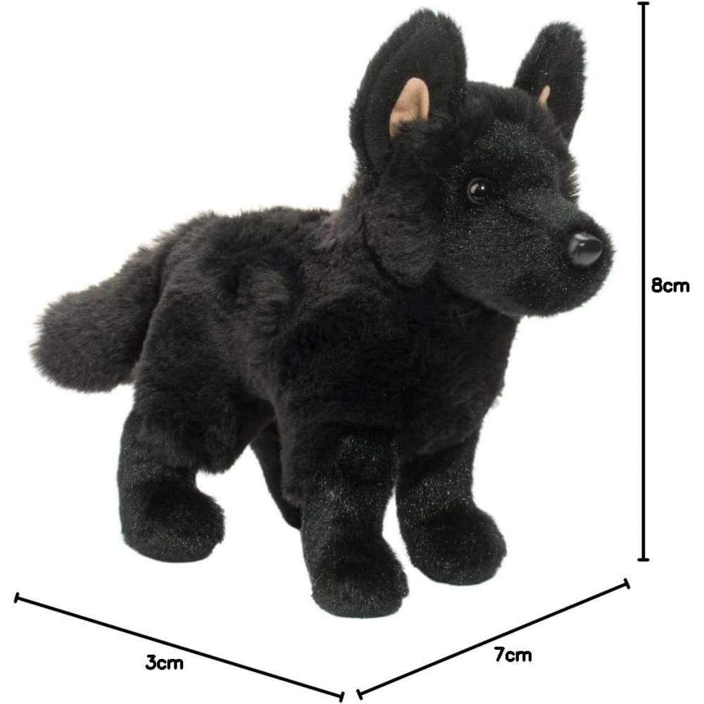 Douglas Douglas Harko Black German Shepherd Dog Plush Toy