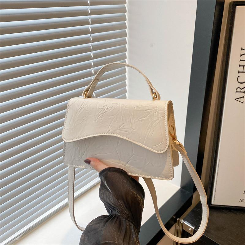 Chic Women's Fashionable Mini Handbag Versatile Pu Square Crossbody Bag Available In Multiple Colors