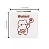 Double-Sided Folding Makeup Mirror Little Bear Compact Pocket Mirror  Cosmetics Tools