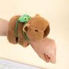 Plyšový plyšový plyšový zvířátko Kawaii Kapybara kroužek na ruku Náramek Kid Funny Toys