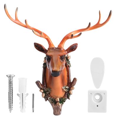 Resina Forma Animale Gancio Appendi Asciugamano da Parete per Bagno Appendiabiti Cappello Chiavi Retro
