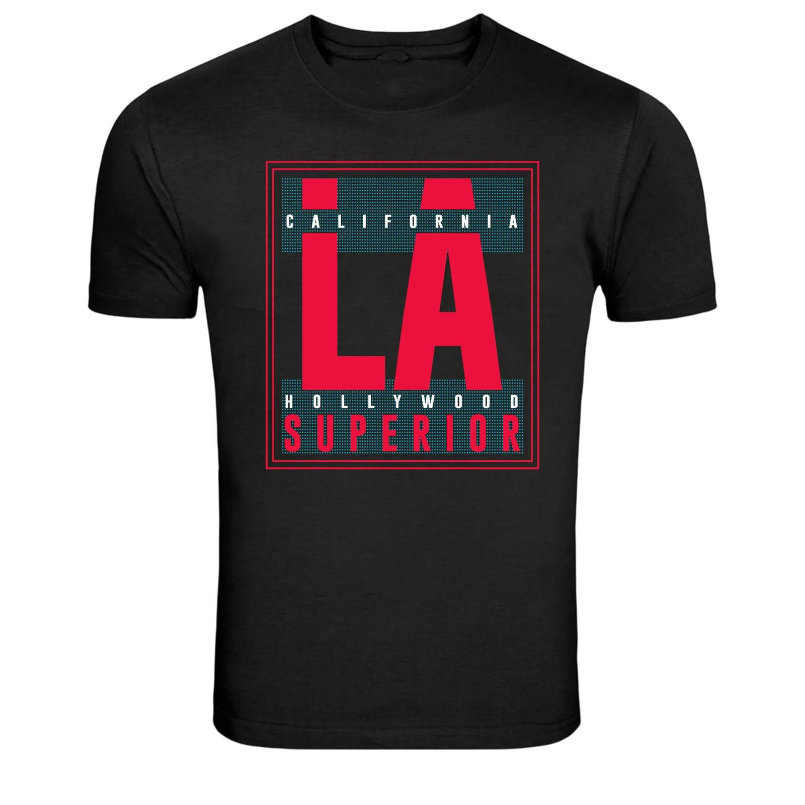 California LA Hollywood Superior Graphic T-Shirt XXL