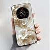 Printed Phone Case For ZTE Nubia Focus 2 Ultra 5G Funda Capa Soft Silicone Black Shell Cover Cute Flower Cartoon Casing Coque