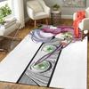1Pc Floral Fantasy Sword Rug, Office Carpet Indoor Outdoor Doormat, Non-Slip, Comfortable, Living, Christmas Halloween,  Xmas Gift Es132