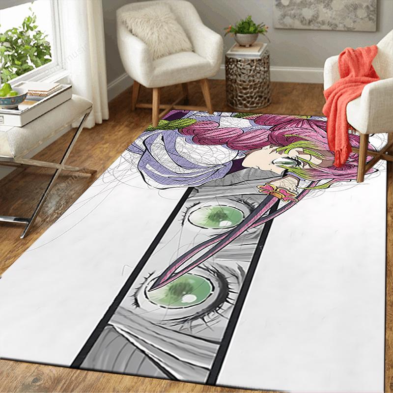 1Pc Floral Fantasy Sword Rug, Office Carpet Indoor Outdoor Doormat, Non-Slip, Comfortable, Living, Christmas Halloween, Xmas Gift Es132