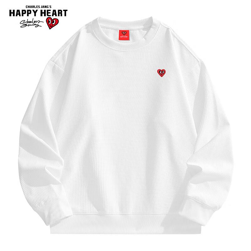 

Charles Heart Waffle Knit Unisex Sweatshirt XL