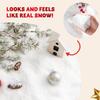 JOYFY 12oz Fake Snow Decoration Xmas Artificial Snow 320g Plastic Fake Snowflakes for Christmas Tree Decoration