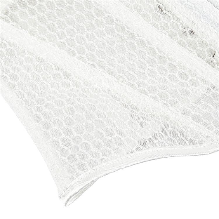 New Summer Breathable Mesh Shaping Court Top