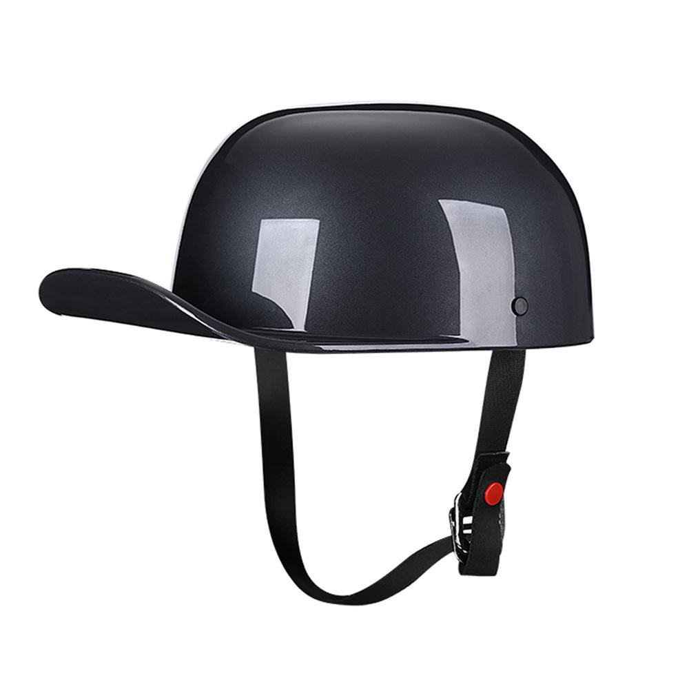 Retro Motorcycle Helmets DOT Approved Half Helmet Vintage Classic Fashion Cool Personality Capacete De Moto Helmet Men Women