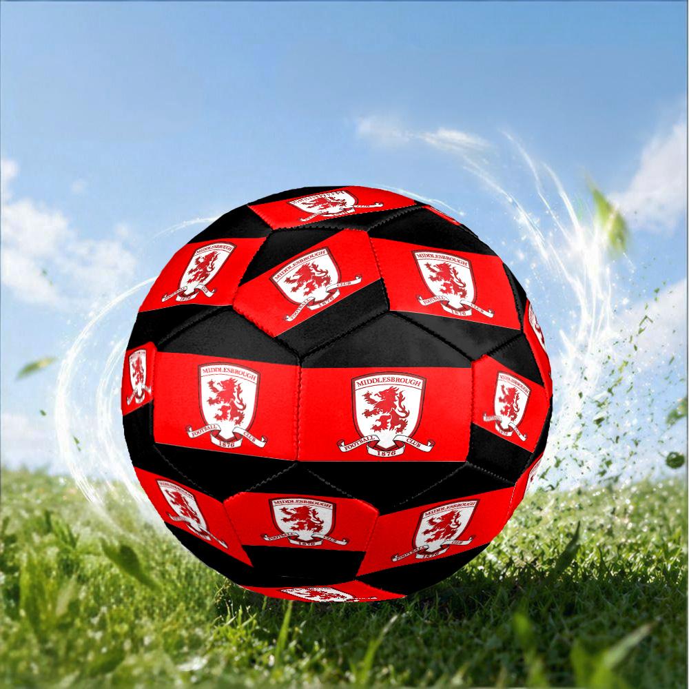 Football Club Emblem Printed Size 5 Soccer Balls, High-Quality, Anti-Slip, Protective Football, A Unique Gift , Birthdays, Christmas Gifts