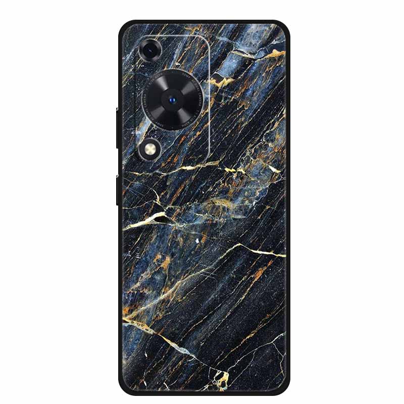 For Huawei nova Y72 Case Marble Soft Silicone TPU Phone Cases Back Cover For Huawei Enjoy 70 NovaY72 Painted Shockproof Coque