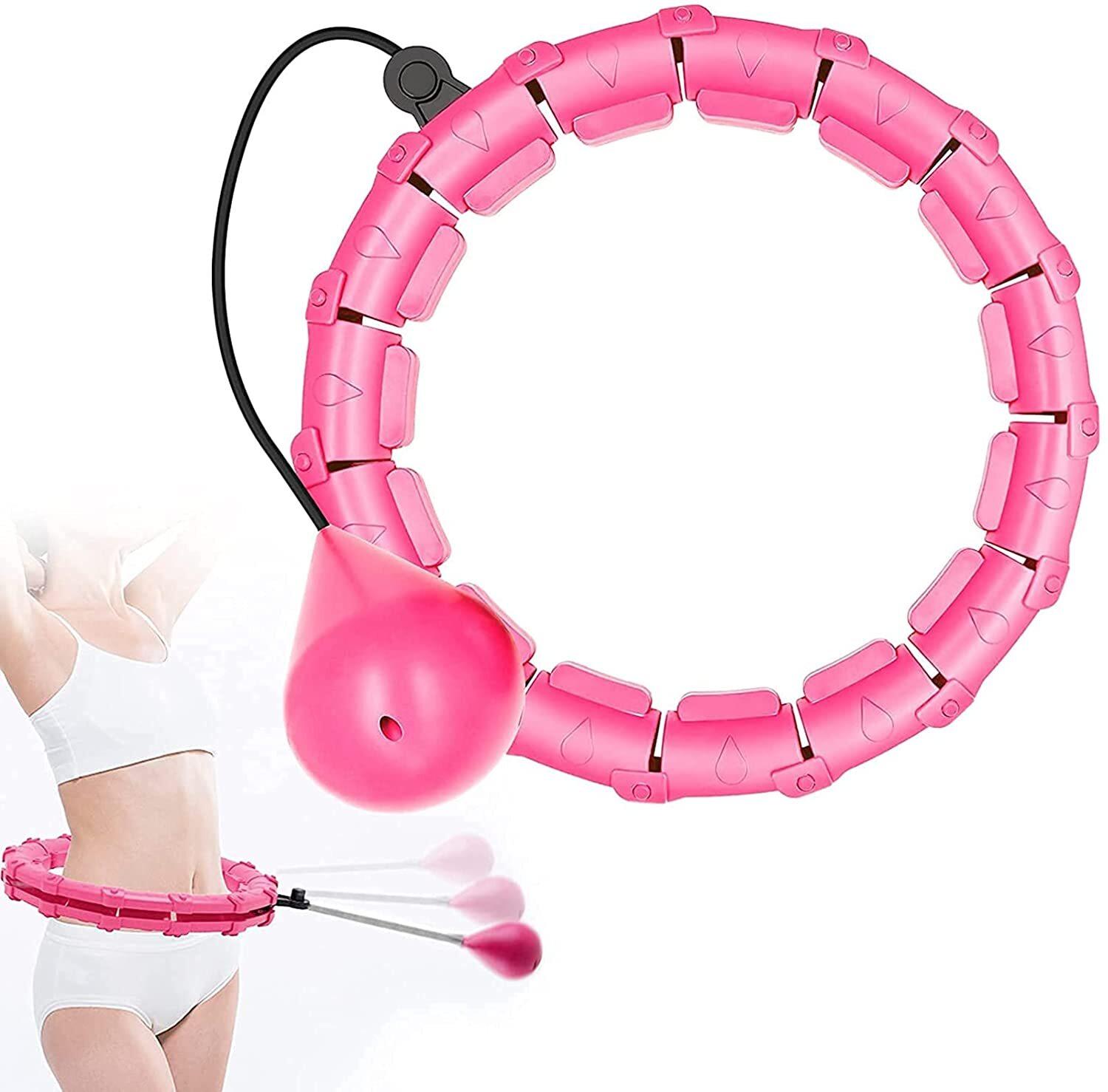 

Обруч для похудения розовый