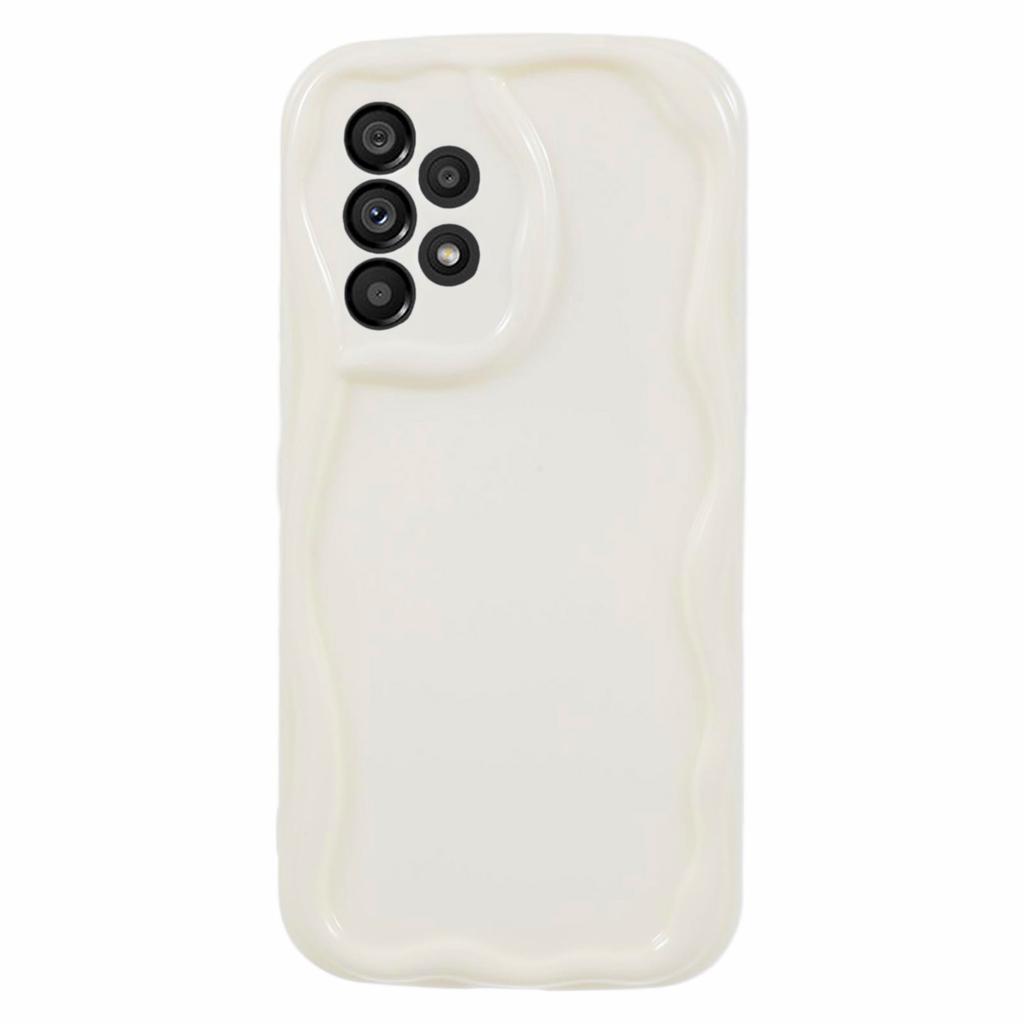 YX Series For Samsung Galaxy A32 4G (EU Version) Shockproof Case Wave Shape Precise Cutout TPU Phone Cover
