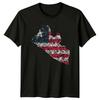 Liberia Map Flag Mens T-Shirt Womens Graphic Tee Travel Unisex Top