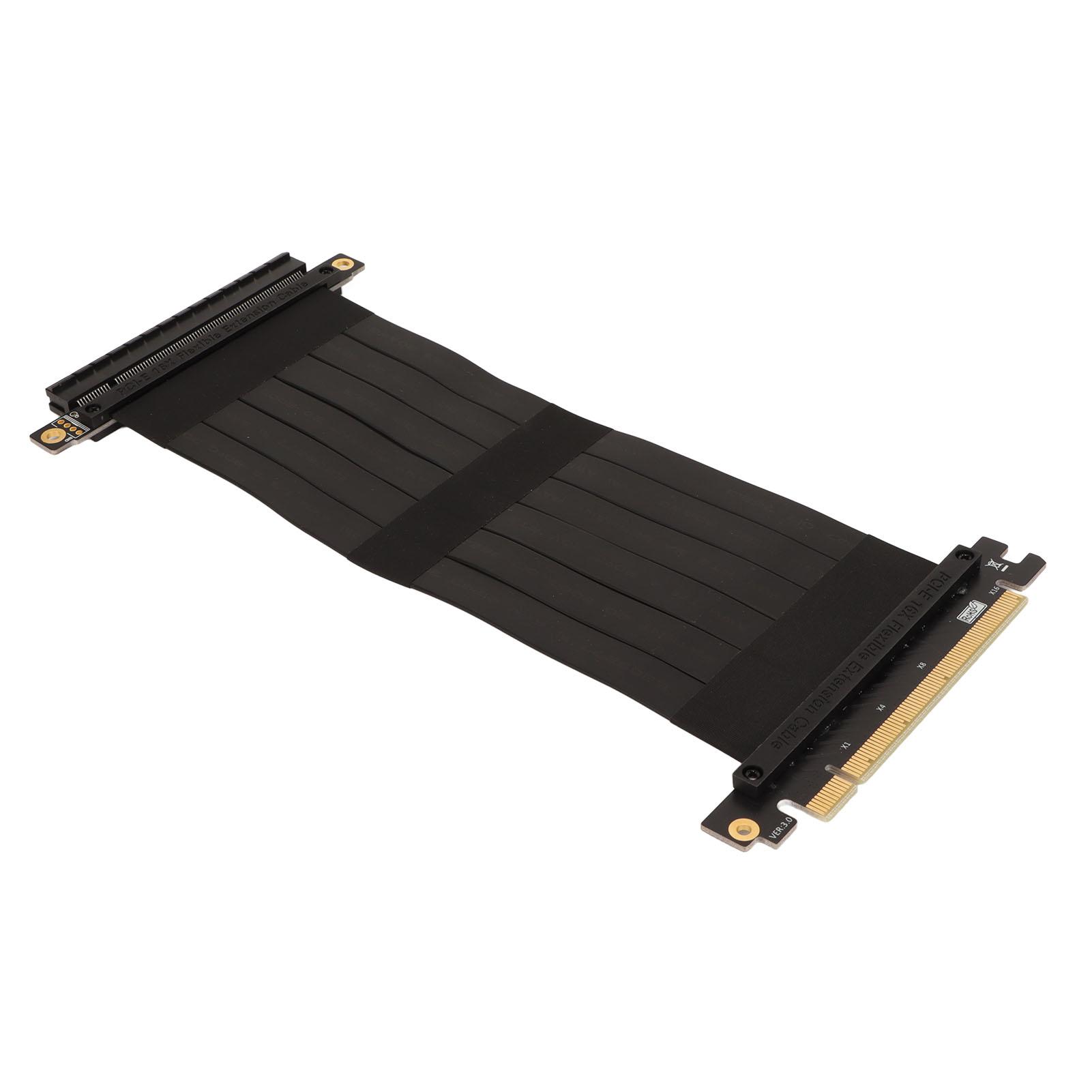 

Подовжувач PCIE 3.0 X16, високошвидкісний гнучкий кабель, порт розширення карти 30AWG, високе екранування графічного процесора