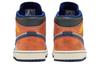 Men's Sneakers Jordan 1 Mid SE Summit White Crimson Bliss Deep Royal Blue Iron Grey