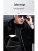 Men's Full Mink Fur Lapel Jacket - Winter Thick Faux Fur Coat