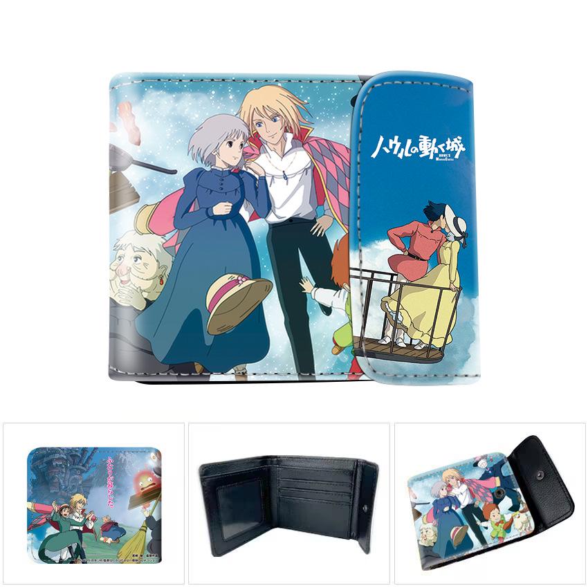 Chihiros Reise ins Zauberland Totoro Prinzessin Mononoke 3D Prägung Cartoon Münzbörse