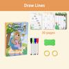 Toddlers Pen Control Books Montessori Learning Toys Tracing Writing Painting Wipe Off Activity Workbook Parish Educational Toys