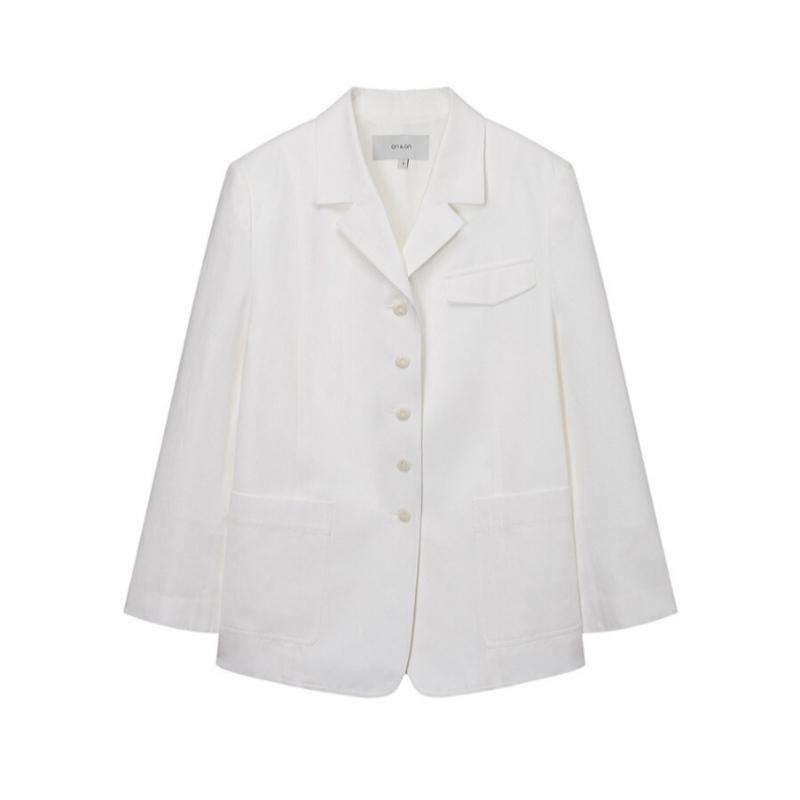On On Tailored Linen Jacket New6mj321 01