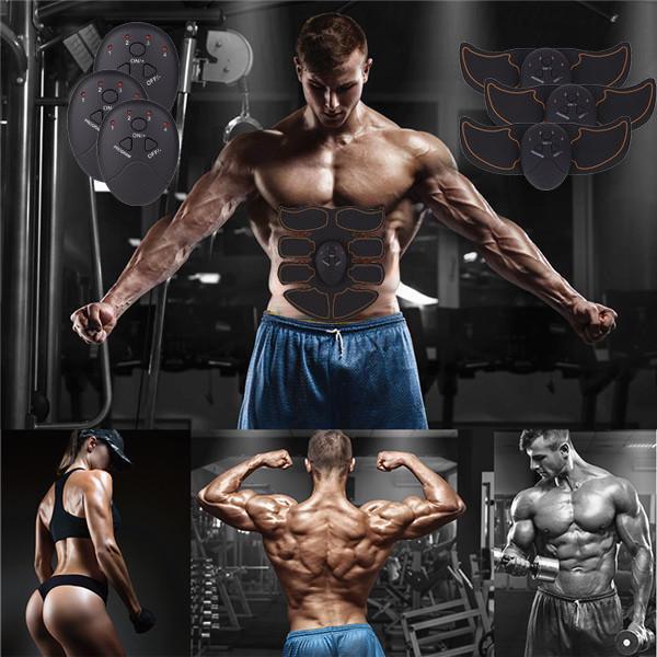 EMS Электрический мышечный массаж Потеря веса Потеря тела Брюшко / Рука / Нога Стимуляция тела Упражнение тела похудения машина красоты