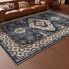 American Retro Style Carpets for Living Room Thick Washable Study Mat Large Area Bedroom Decor Plush Carpet Home Fluffy Soft Rug