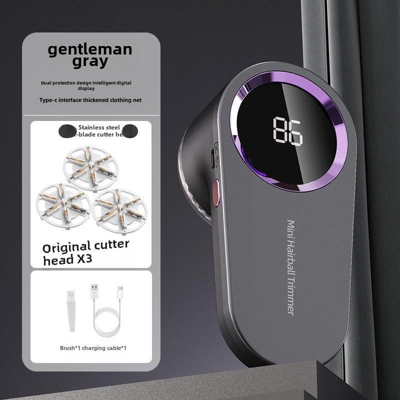 Digital Clothes Lint Remover with Display - Household Lint & Hair Shaver.