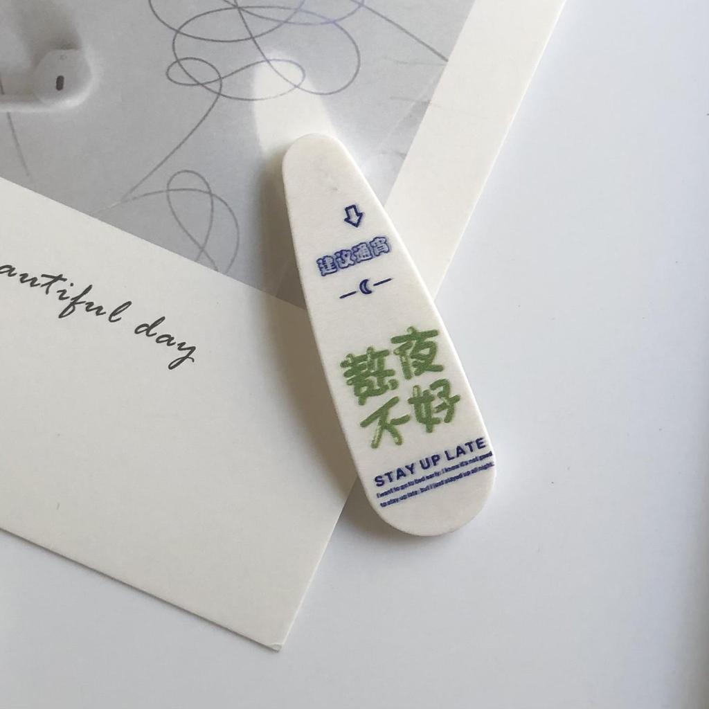 Koreańska Urocza Anime Dziewczyna Tekst Spinka do Włosów: Kreatywny i zabawny klips BB dla studentów