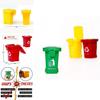 Charmante Mülleimer-Spielzeug Müllwagen-Mülltonne Mini Bordsteinmülleimer Für Kinder