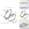 Elegant Fashion Women Jewelry Design Korean Open Luxury Couple Rings With Timeless Appeal