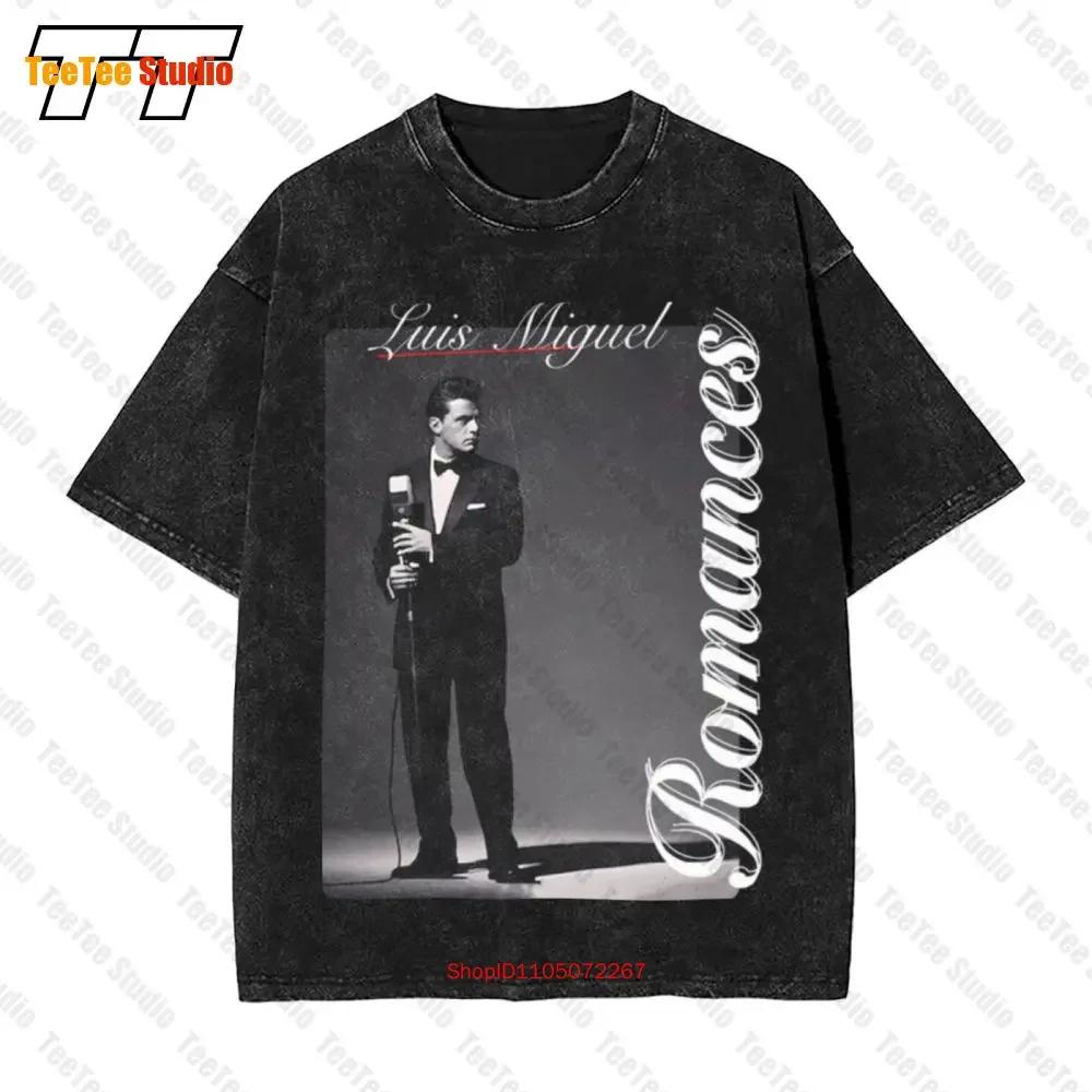 Vintage Luis Miguel Singer Men Vintage Oversized TShirt Black All Sizes S Xl Te C S