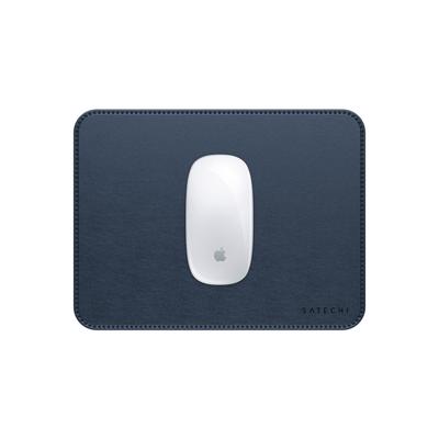 SATECHI Vegan Leather Mouse Pad Ergonomic Reversible Mouse Scratch and Water Easy To Clean Perfect Desk Mouse Pad for Office or X X - Pad, Resistant,