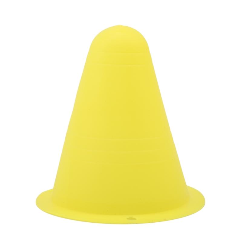 10pcs Portable Marking Training Road Cone Roller Skating Piles Multifunctional Skates Roadblocks Soccer Training Obstacles Props