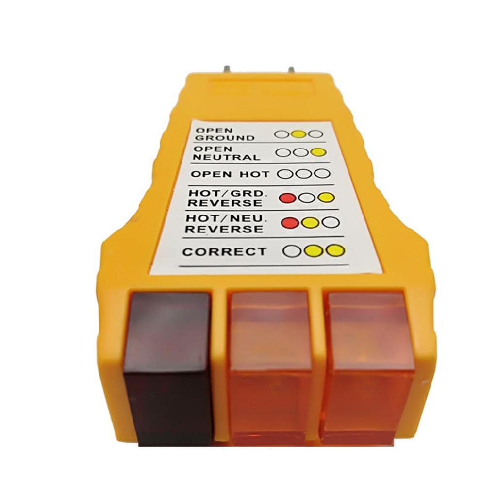 Socket Power Neutral Wire Receptacle Testers  Socket Safety Detectors Check Receptacle Testers Handheld Electician Tools
