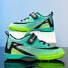 2025 New Children's Football Shoes Boys and Students Girls Broken Nails Velcro Casual Game Sports Shoes