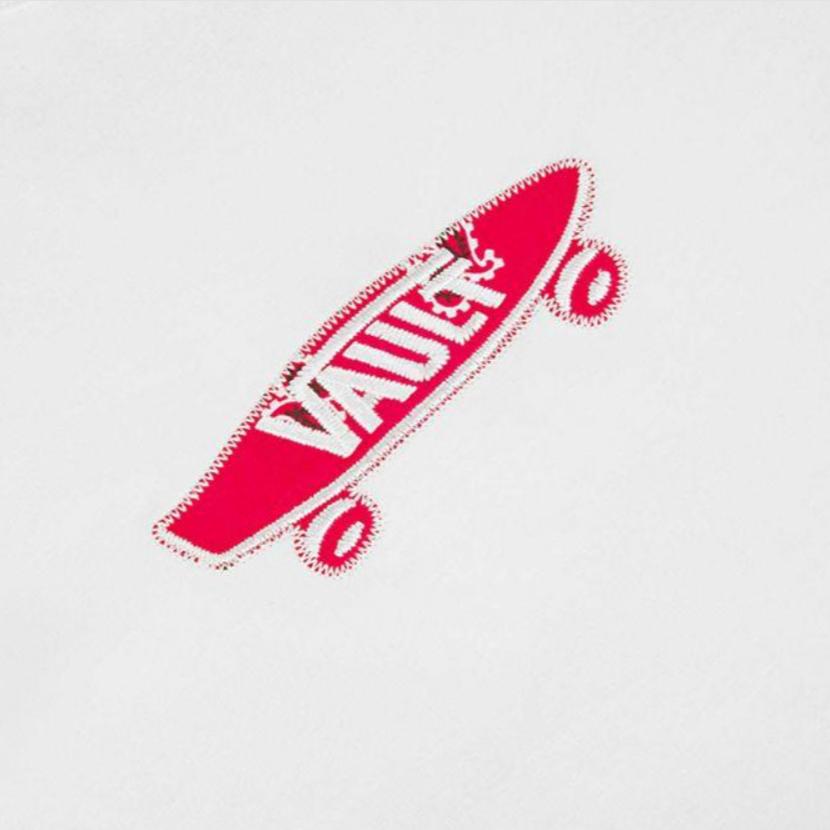 Vans X Bedwin Collaboration T-Shirt Short Sleeve Moisture Wicking Quick Dry Breathable Unisex Tops White VN0A4VLOWHT