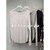 Modal Sexy Lazy Flab Hiding Casual Yoga Blouse
