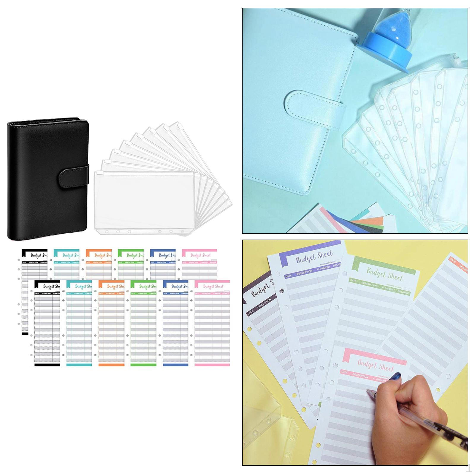 

book Pockets,Budget Planner Organizer, Budget Envelope System 456