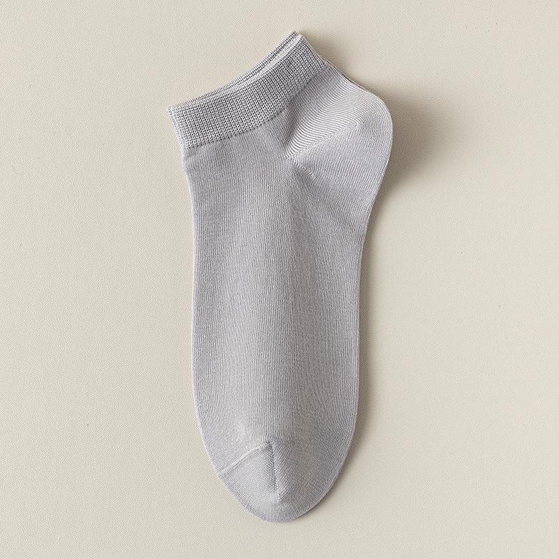 

Женские белые бесшовные короткие носки - 100% чистый хлопок Синьцзяна, впитывающие пот, дышащие, идеально подходят для весны и лета. Polyester One Size Bare Socks