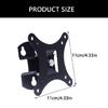 Single Monitor Desk Mount For 10-26inch Screens Full Motion Tilts Swivels Rotation Adjustable Stand