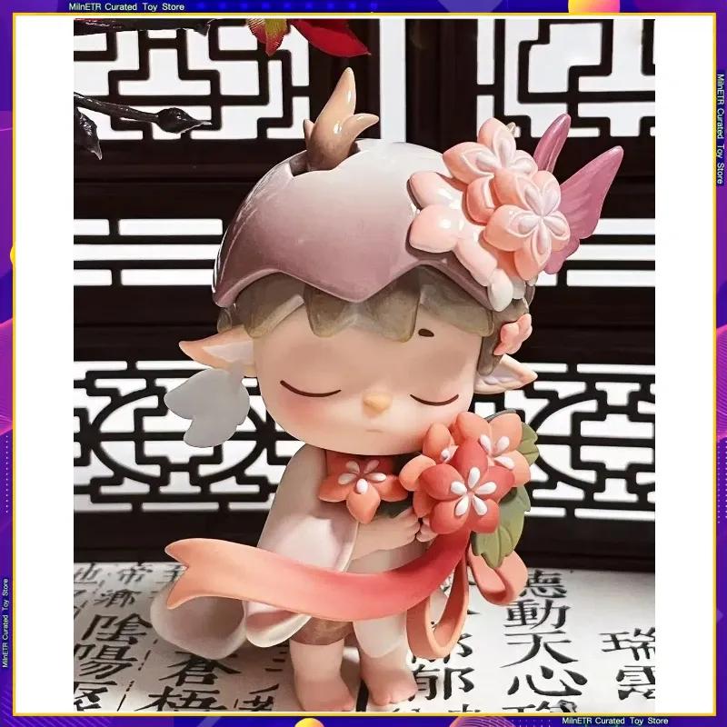 New Ethnic Style Black Play Mimi Fenghua Record Blind Box - Handmade Fashion Doll For Workstation Decoration