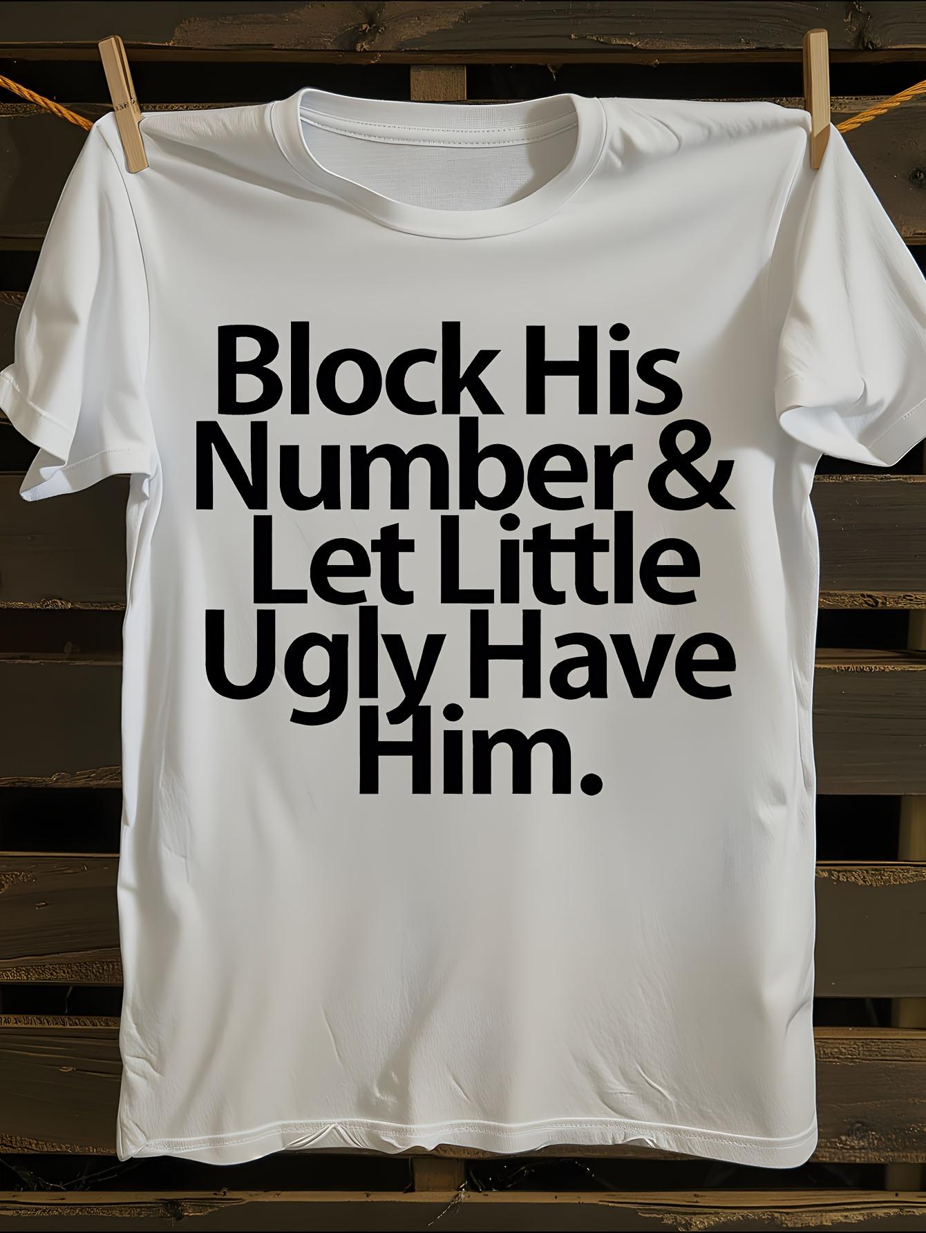 WoFunny Slogan T-shirt XXXXL