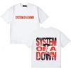 2026 System of A Down Best Selling Loose 90s Street Style Soft Cotton Crew Neck Short Sleeve Unisex Summer Women And Men T-Shirt