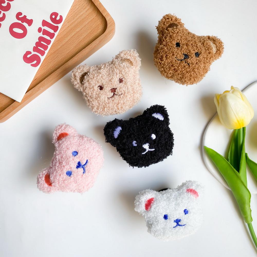 Mobile Phone Airbag Transparent Stand Plush Cute Cartoon Cat Style Paste Creative Telescopic Garfield Puppet