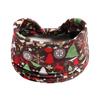 Halloween Christmas Headband Wide Yoga Sports Headband Pumpkin Skull Ghost Holiday Headband Female