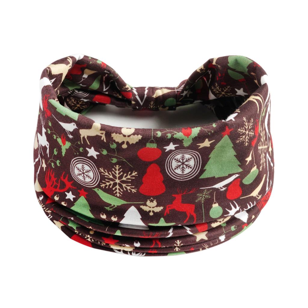 Halloween Christmas Headband Wide Yoga Sports Headband Pumpkin Skull Ghost Holiday Headband Female