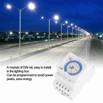 24 Hour Mechanical Timer Mechanical Time Mechanical Timer 15 Minutes Intervals Electrical Heavy Duty Time SUL181d
