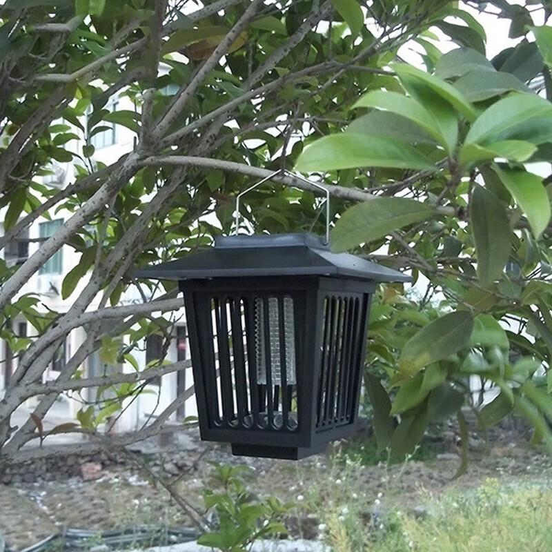 Solar LED Outdoor Mosquito & Insect Repellent Lamp